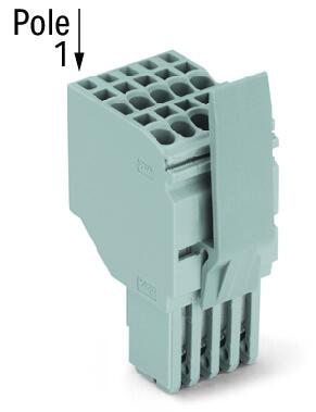 2线孔型连接器