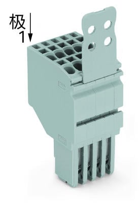 2线孔型连接器
