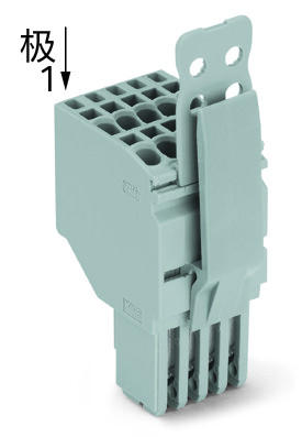 2线孔型连接器