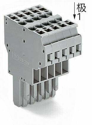 2线孔型连接器