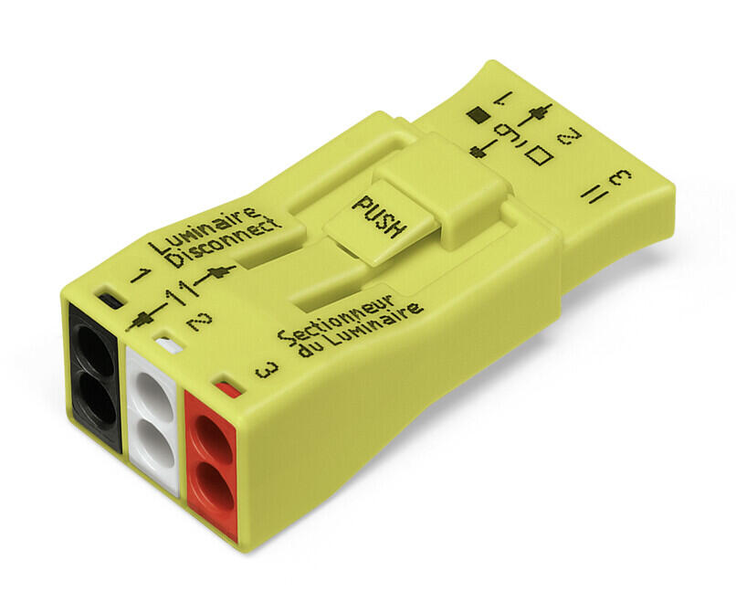 照明器具用可分断的连接器