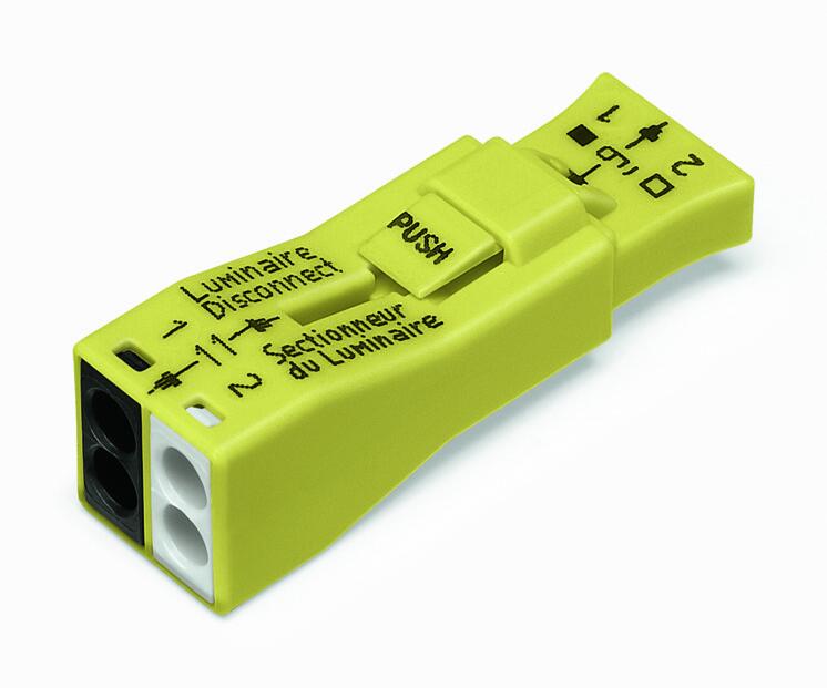 照明器具用可分断的连接器